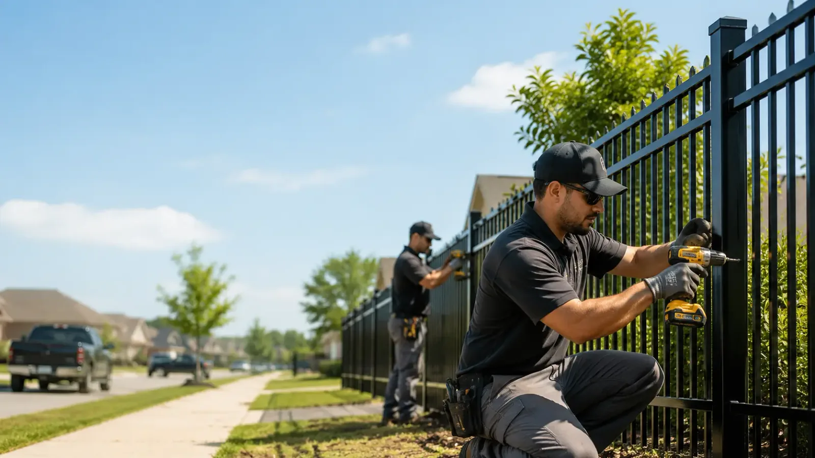 Metal Fence Installation in Effingham, IL